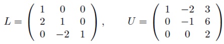 decomposition lu algebra linear subsequent coincidence mysterious then